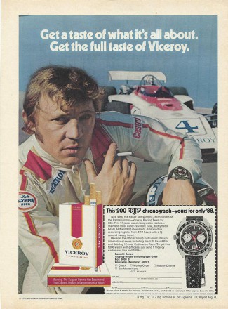 Zeitungsanzeige Heuer Autavia Viceroy