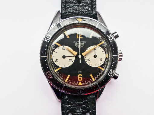 One-of-a-kind: Heuer Autavia 1st exec Big Subs Ref. 3646M - Image 10