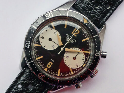 One-of-a-kind: Heuer Autavia 1st exec Big Subs Ref. 3646M - Image 9