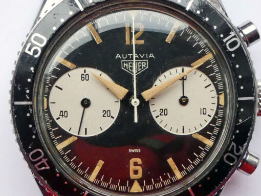 One-of-a-kind: Heuer Autavia 1st exec Big Subs Ref. 3646M - Image 4
