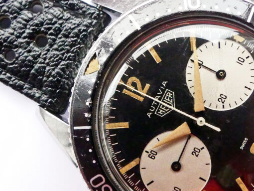 One-of-a-kind: Heuer Autavia 1st exec Big Subs Ref. 3646M - Image 7