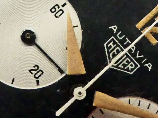 One-of-a-kind: Heuer Autavia 1st exec Big Subs Ref. 3646M - Image 8