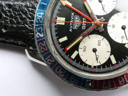 Vintage Heuer Autavia GMT "Air France" Ref. 2446C – Bild 3