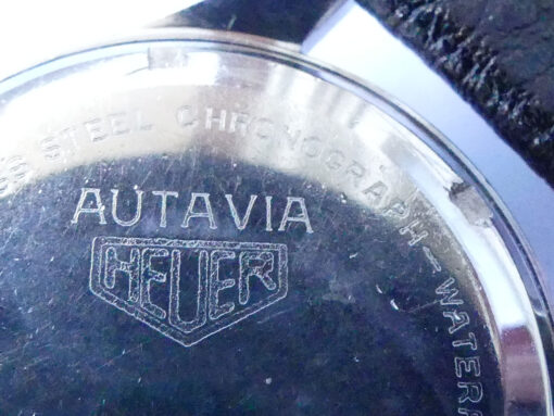 Vintage Heuer Autavia "Mario Andretti" Ref. 3646M - first owner Chronograph – Bild 5