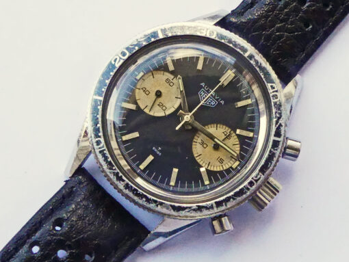 Vintage Heuer Autavia "Mario Andretti" Ref. 3646M - first owner Chronograph – Bild 3