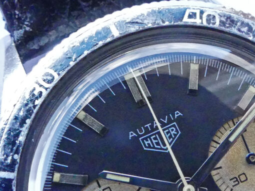 Vintage Heuer Autavia "Mario Andretti" Ref. 3646M - first owner Chronograph – Bild 12