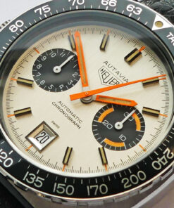 Alternative view of Heuer Autavia Orange Boy Ref. 11630T Vintage