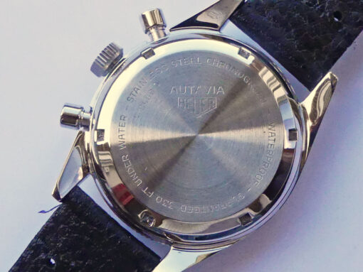Vintage Heuer Autavia "Dot´s & Slashes" Ref. 2446M 2nd exec. Chronograph – Bild 18