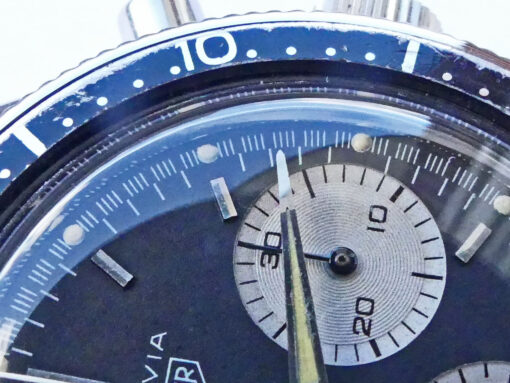 Vintage Heuer Autavia "Dot´s & Slashes" Ref. 2446M 2nd exec. Chronograph – Bild 14