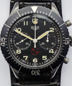 Vintage Heuer Bundeswehr Chronograph