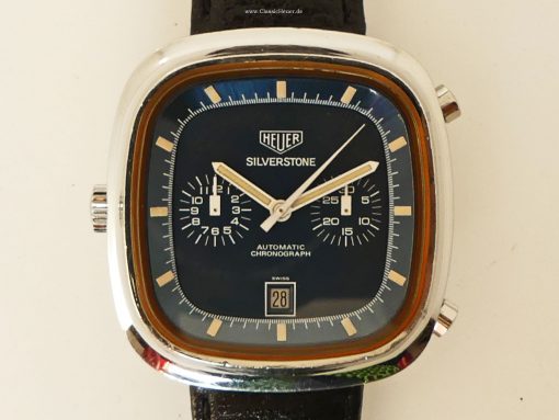 Heuer Silverstone "Clay Regazzoni" Vintage Blue Dial
