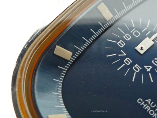 Heuer Silverstone "Clay Regazzoni" Vintage Blue Dial – Bild 5
