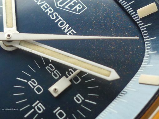 Heuer Silverstone "Clay Regazzoni" Vintage Blue Dial – Bild 9