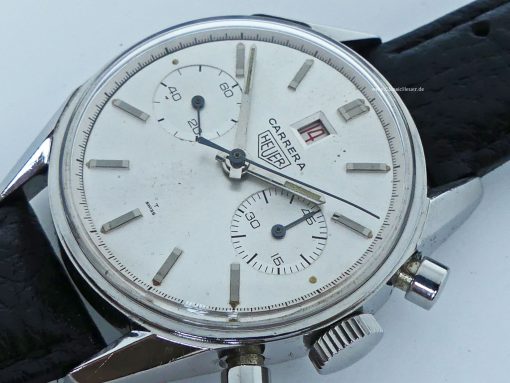Heuer Carrera Ref. 3147S Tritium Dato 45 – Bild 3