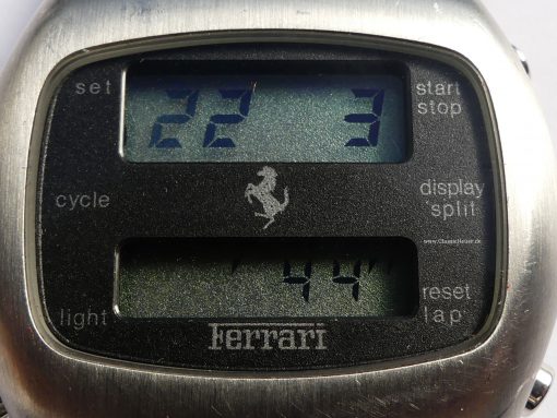 Heuer Ferrari Chronosplit Ref.102.703-2 LCD NOS – Bild 12