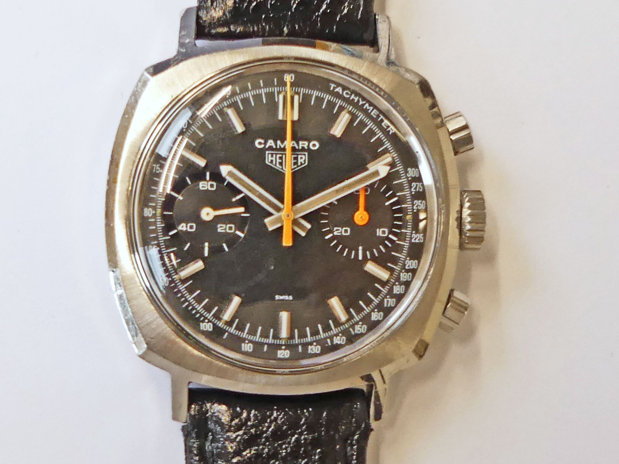 Heuer Camaro "Orange Tropic Tachy" Ref. 73343NT
