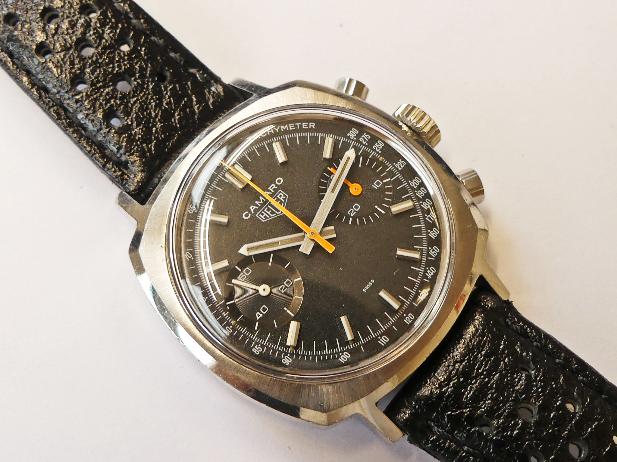 Heuer Camaro "Orange Tropic Tachy" Ref. 73343NT – Bild 7