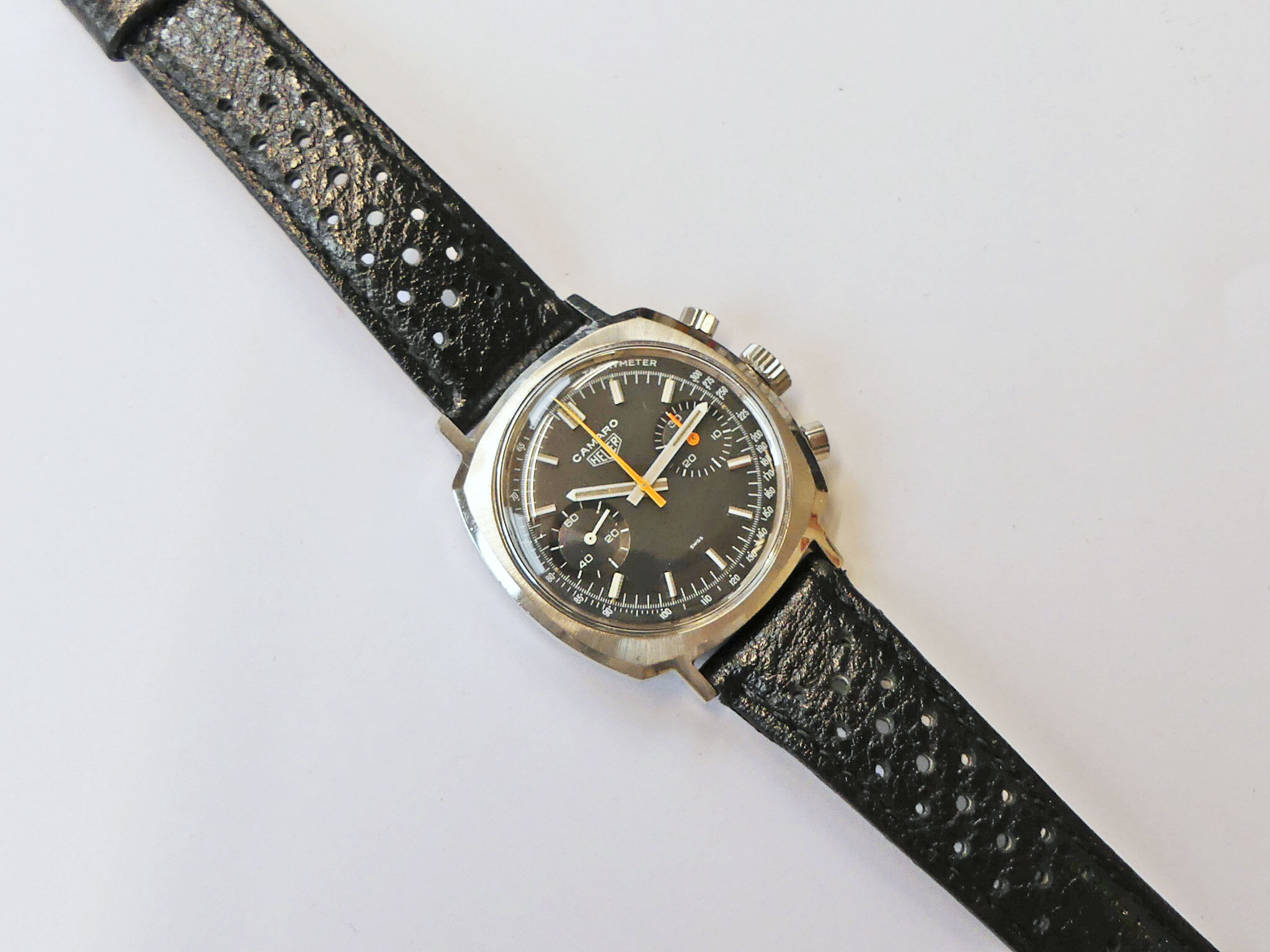 Heuer Camaro "Orange Tropic Tachy" Ref. 73343NT – Bild 18