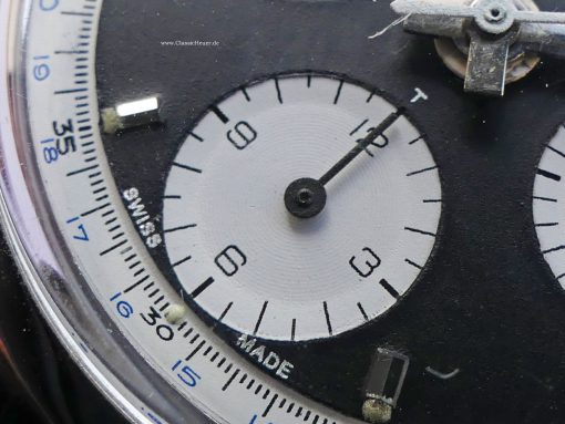 Heuer Carrera Dato 12 "Panda Dial" Reference 2547N Calendarium - Image 17