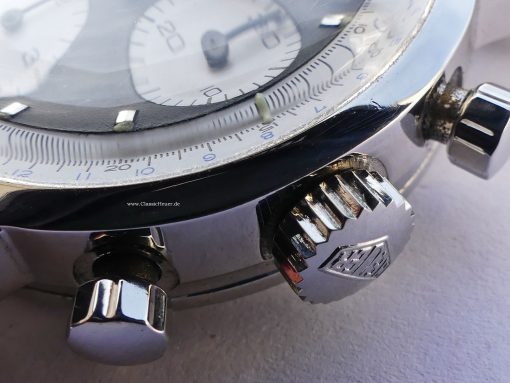 Heuer Carrera Dato 12 "Panda Dial" Reference 2547N Calendarium - Image 14