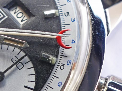 Heuer Carrera Dato 12 "Panda Dial" Reference 2547N Calendarium - Image 12