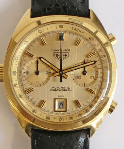 Heuer Carrera 18K Gold Ref. 1158CH