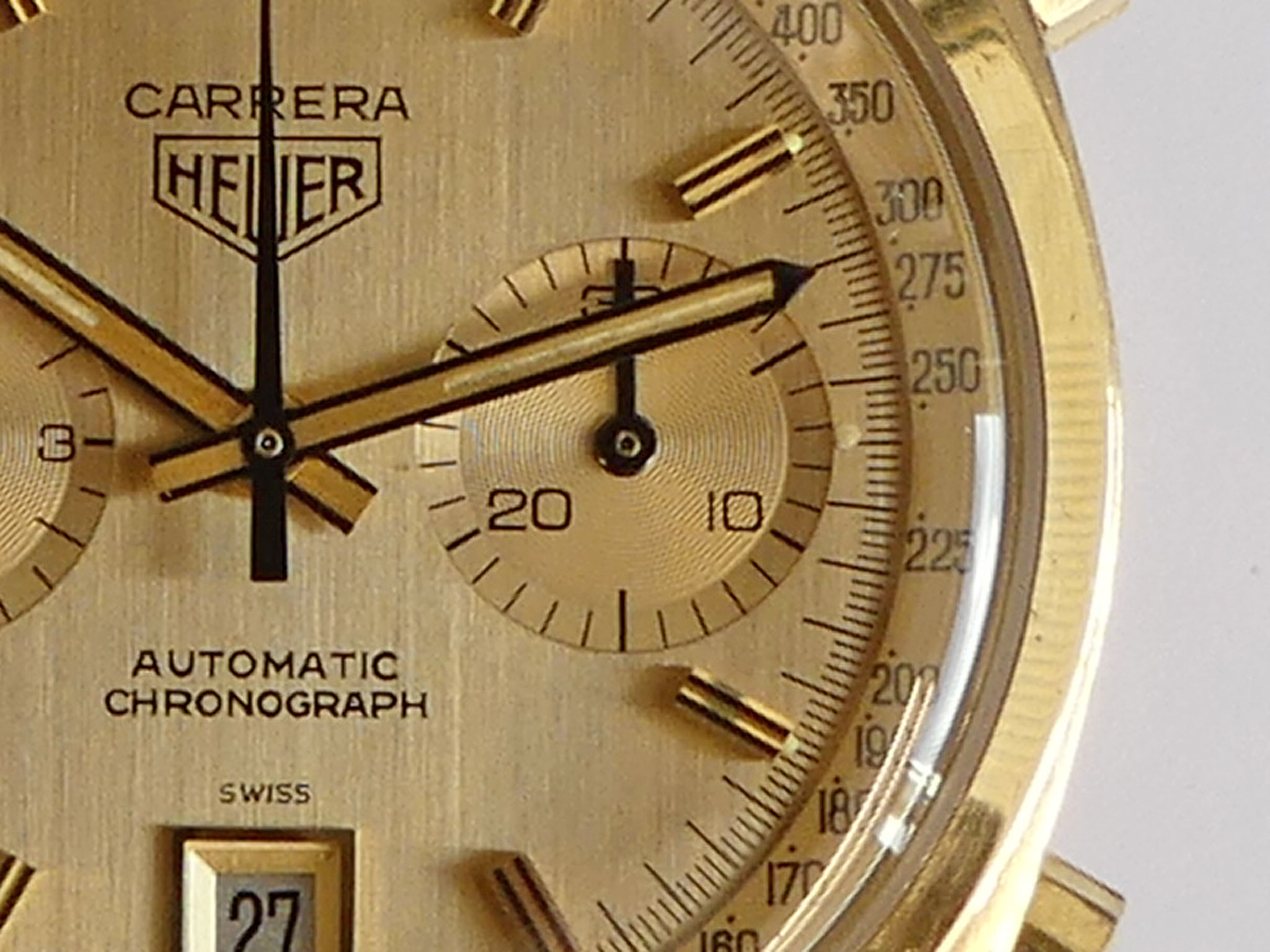 Heuer Carrera 18K Gold Ref. 1158CH – Bild 8