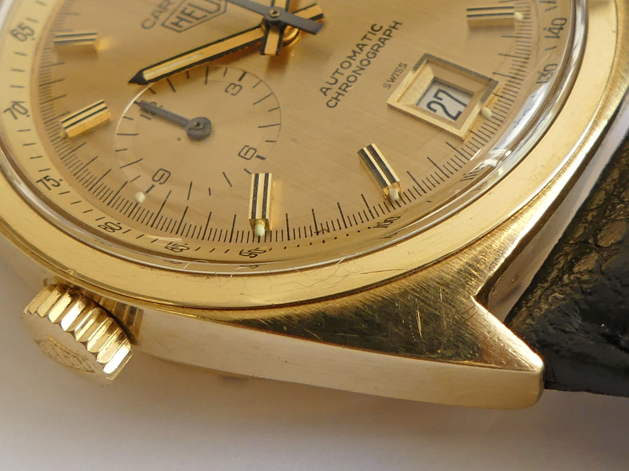 Heuer Carrera 18K Gold Ref. 1158CH – Bild 6