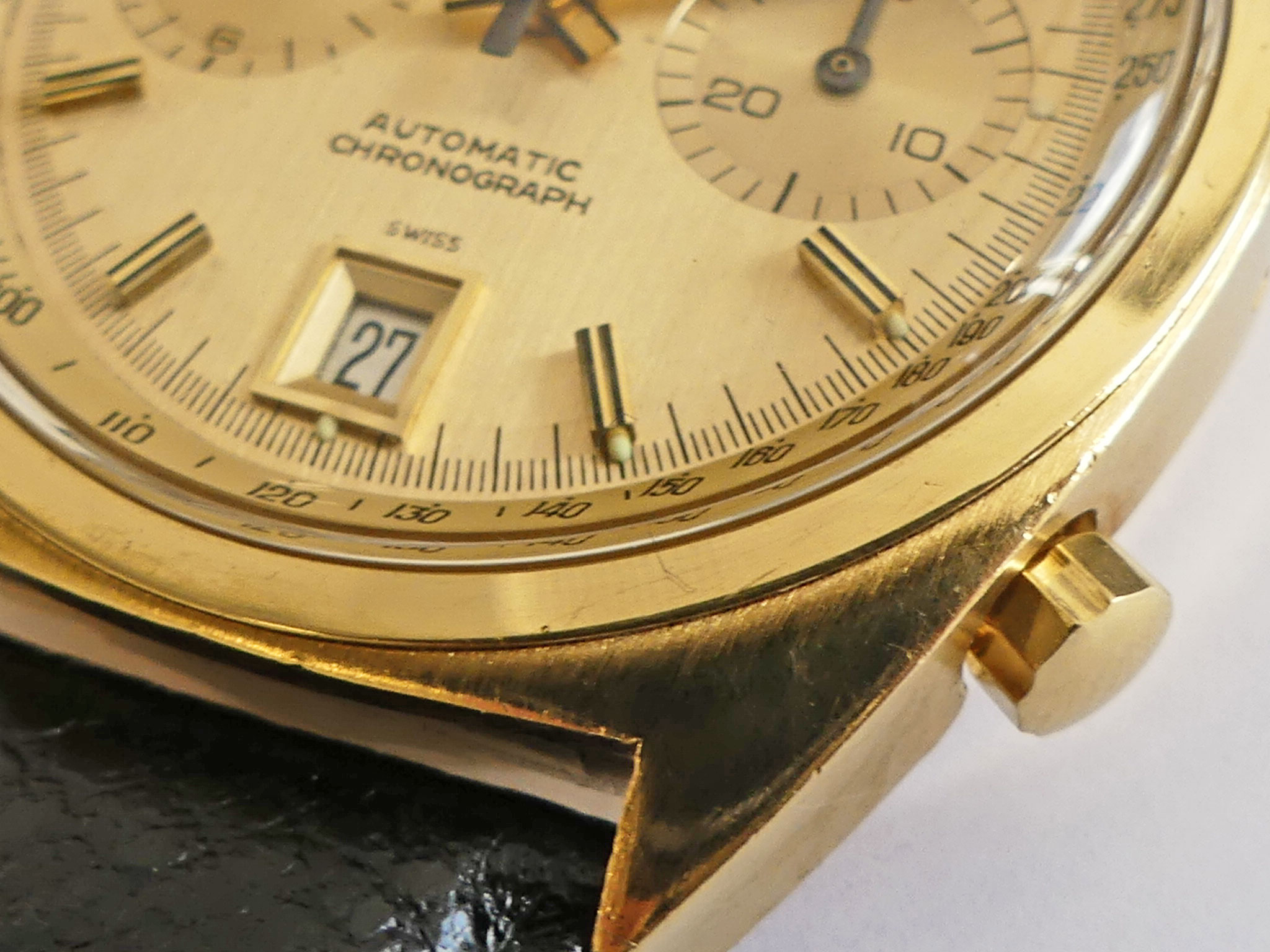 Heuer Carrera 18K Gold Ref. 1158CH – Bild 5