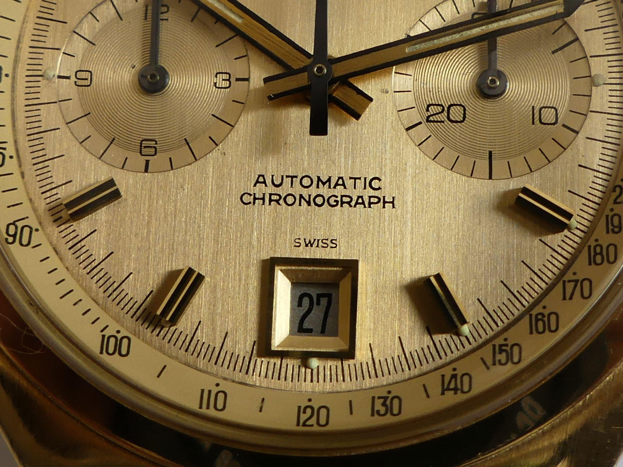 Heuer Carrera 18K Gold Ref. 1158CH – Bild 4