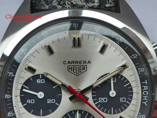 Heuer Carrera Vintage Ref. 73653S silver dial – Bild 6