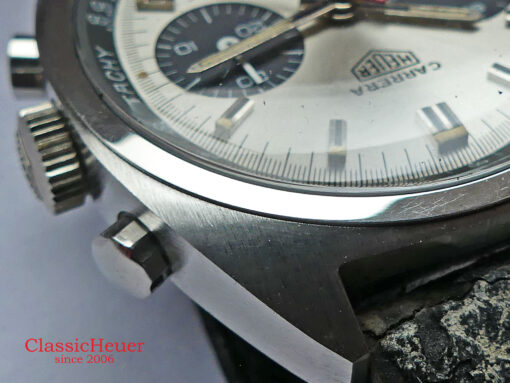 Heuer Carrera Vintage Ref. 73653S silver dial – Bild 4