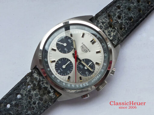 Heuer Carrera Vintage Ref. 73653S silver dial – Bild 16
