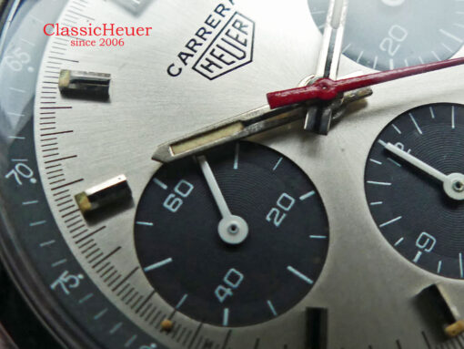 Heuer Carrera Vintage Ref. 73653S silver dial – Bild 2