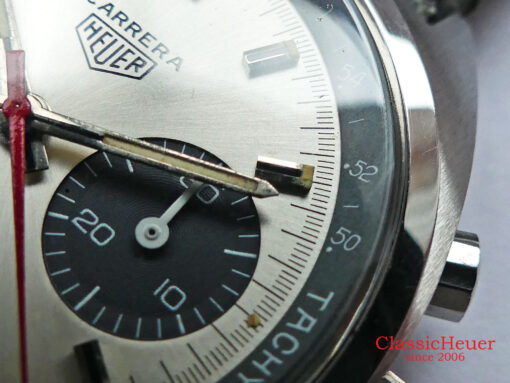 Heuer Carrera Vintage Ref. 73653S silver dial – Bild 12