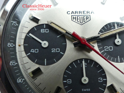 Heuer Carrera Vintage Ref. 73653S silver dial – Bild 11