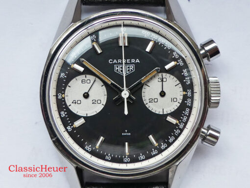 Heuer Carrera 30 Panda Dial Ref. 7753NST