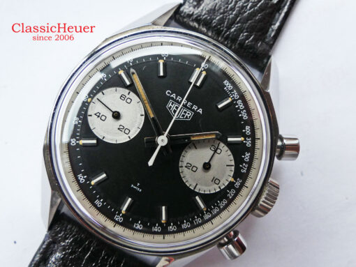 Heuer Carrera 30 Panda Dial Ref. 7753NST – Bild 15