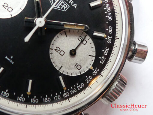 Heuer Carrera 30 Panda Dial Ref. 7753NST – Bild 16