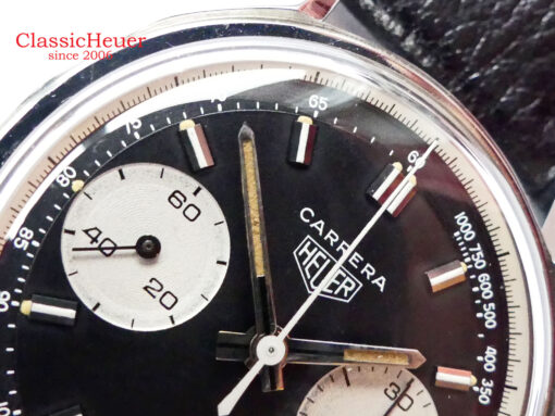 Heuer Carrera 30 Panda Dial Ref. 7753NST – Bild 6