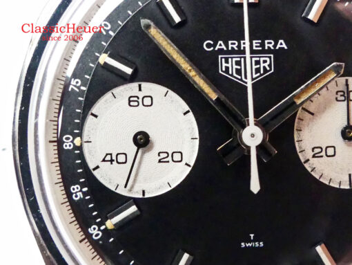 Heuer Carrera 30 Panda Dial Ref. 7753NST – Bild 8