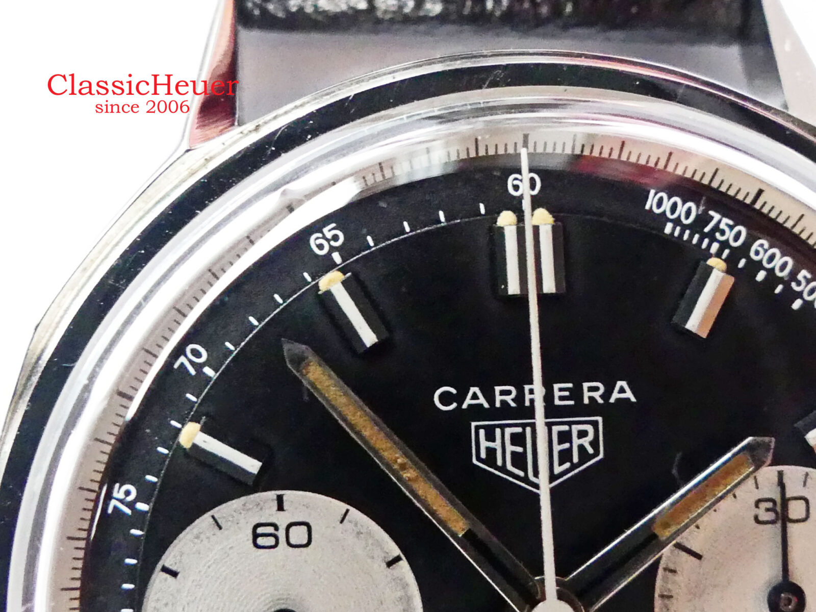 Cadran Heuer Carrera 7753 - Pour Montre Vintage, Pièce De Collection Ou Restauration