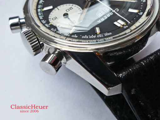 Heuer Carrera 30 Panda Dial Ref. 7753NST – Bild 10