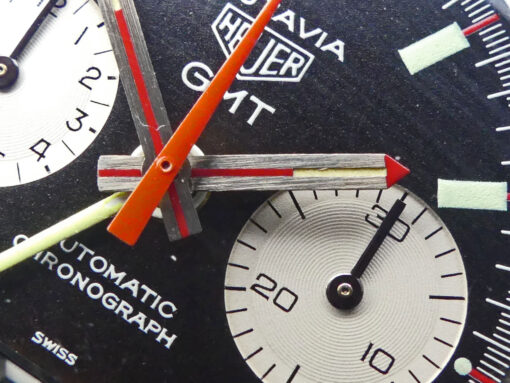 Heuer Autavia GMT Ref. 1163GMT 1st exec. Dial – Bild 5