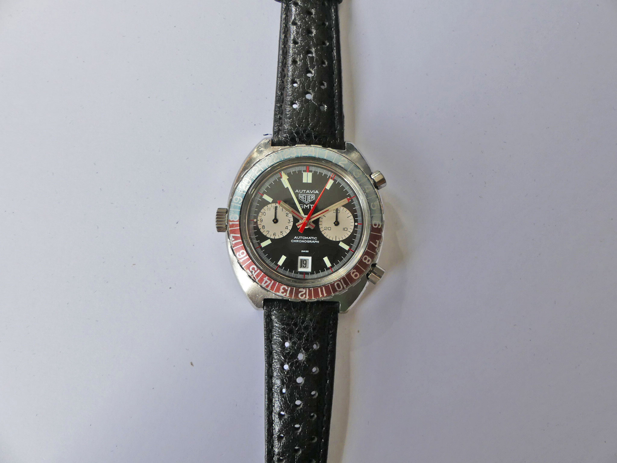 Vintage Heuer Autavia GMT Ref. 1163GMT – Bild 17