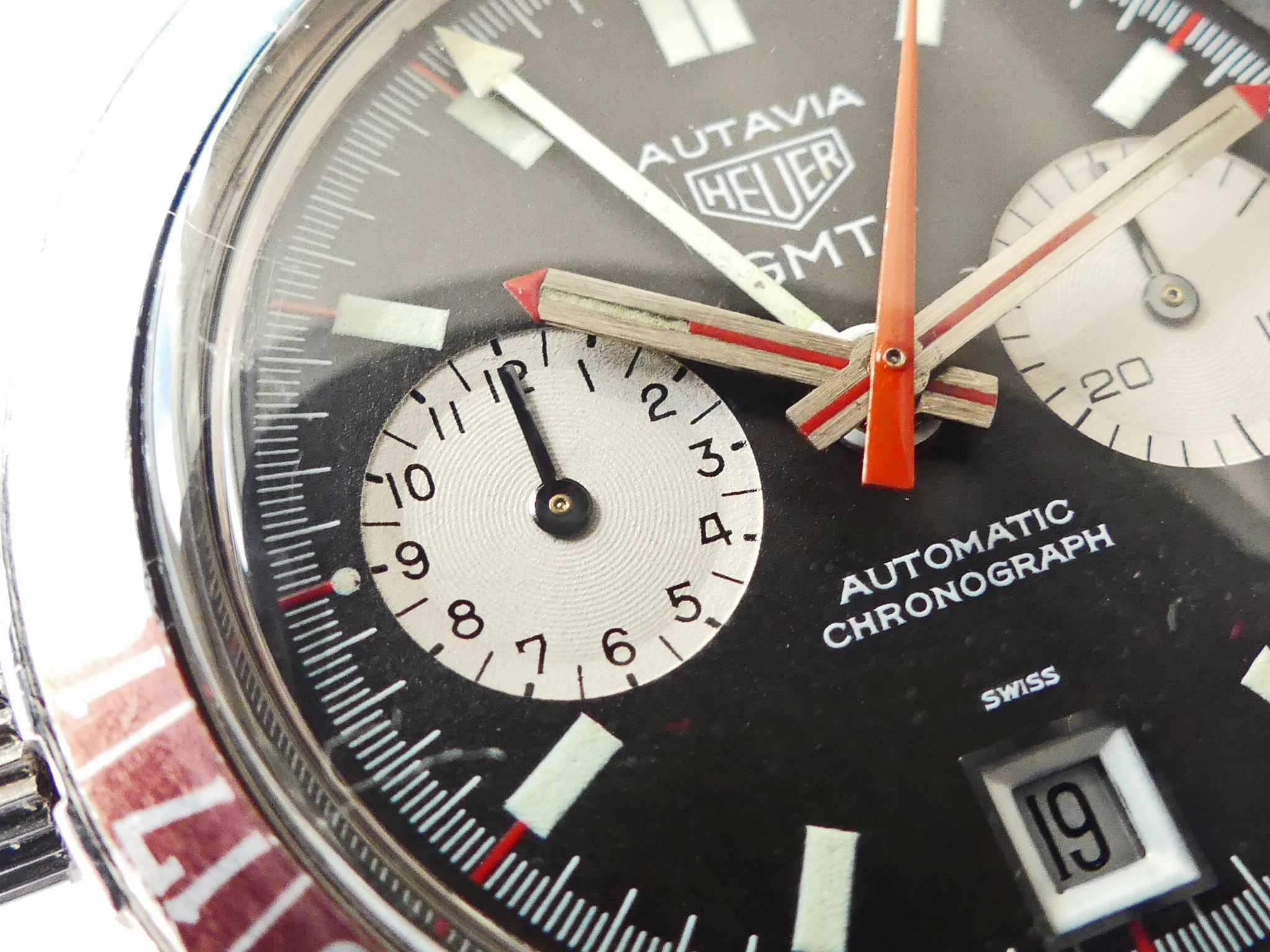 Vintage Heuer Autavia GMT Ref. 1163GMT – Bild 8