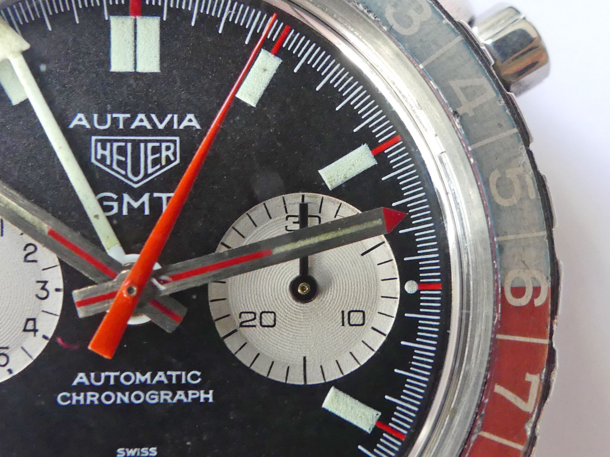 Vintage Heuer Autavia GMT Ref. 1163GMT – Bild 5