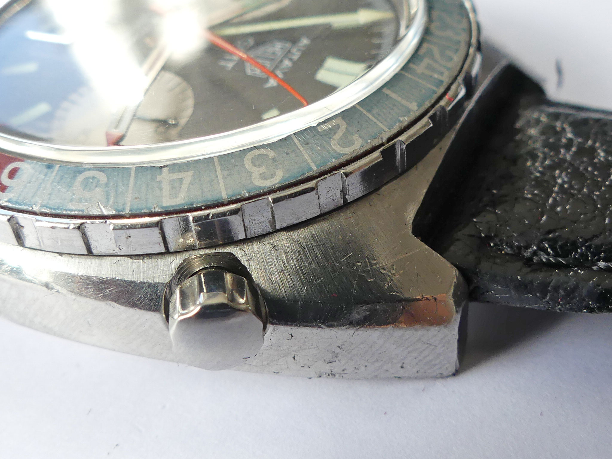 Vintage Heuer Autavia GMT Ref. 1163GMT – Bild 3