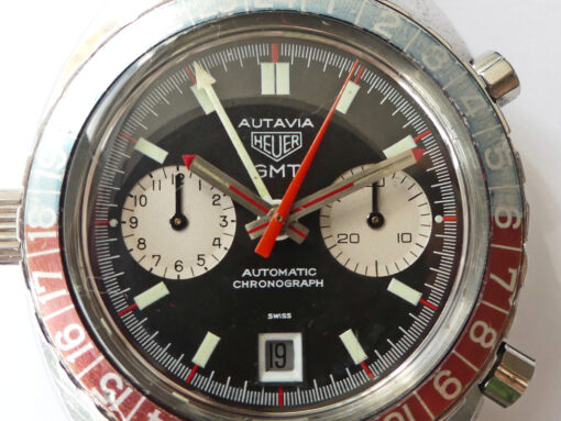 Vintage Heuer Autavia GMT Ref. 1163GMT – Bild 2