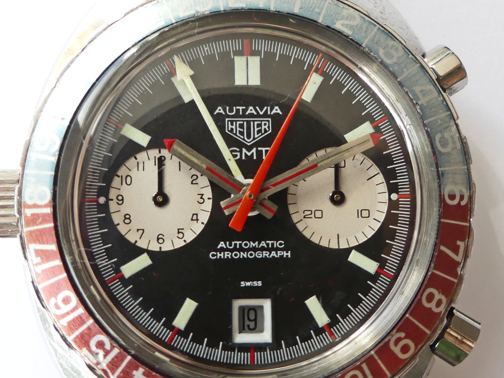 Vintage Heuer Autavia GMT Ref. 1163GMT – Bild 2